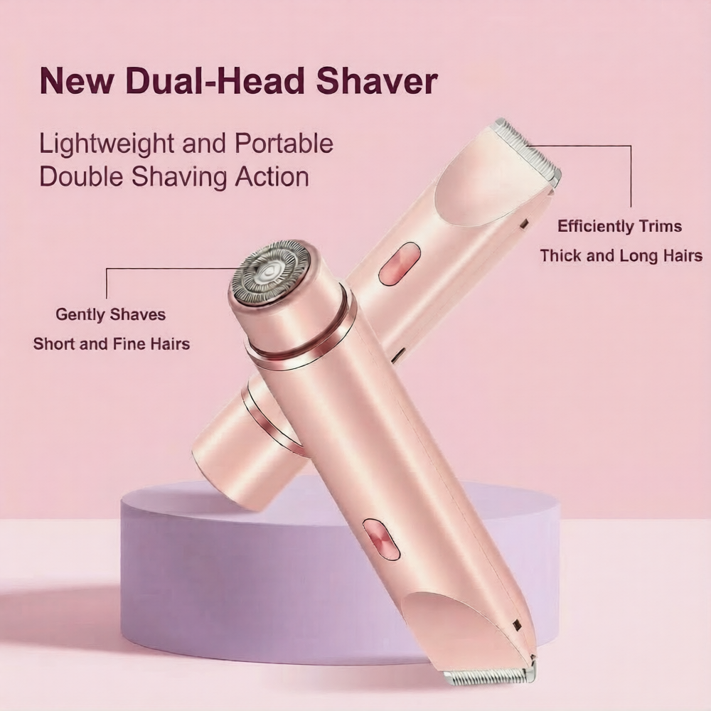 Dual Head Bikini Shaver