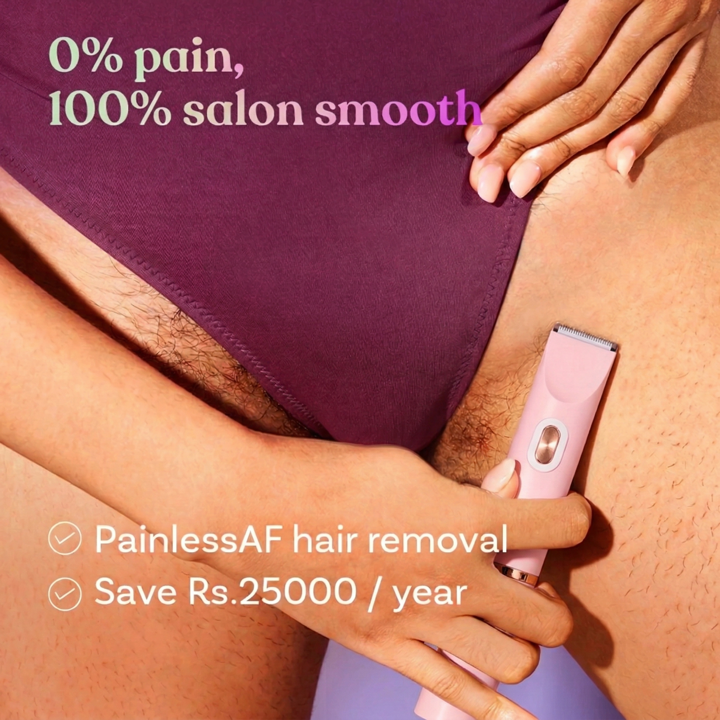 Dual Head Bikini Shaver